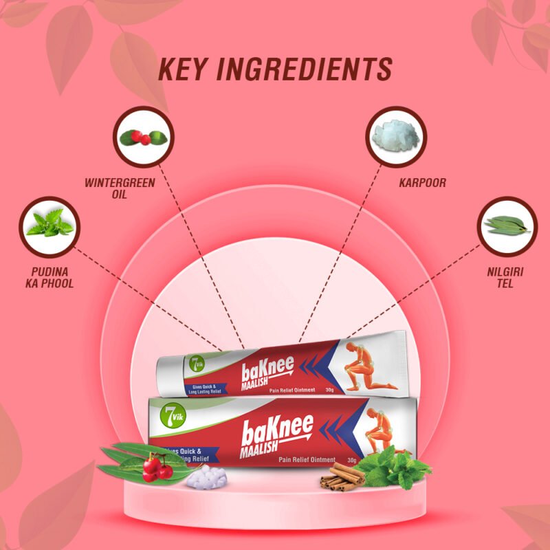 baKnee Maalish Ointment 30gm - Image 2