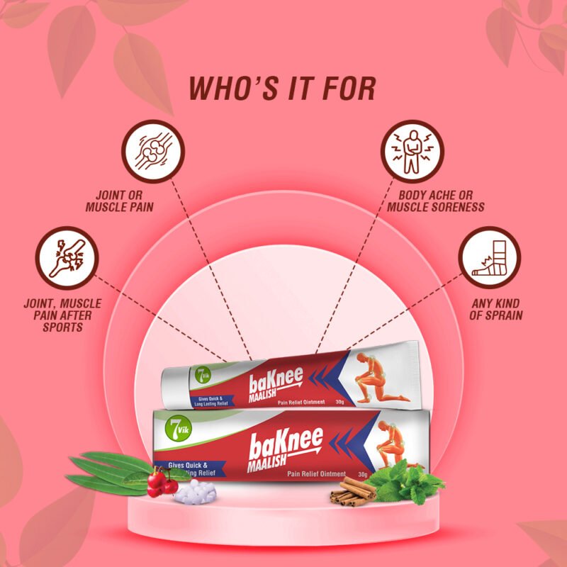 baKnee Maalish Ointment 30gm - Image 3