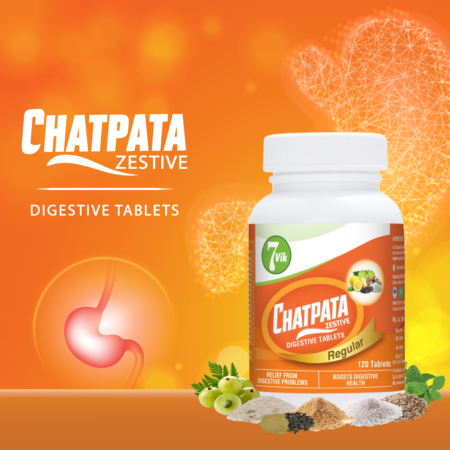Chatpata Zestive Tablet Regular 120 tablets