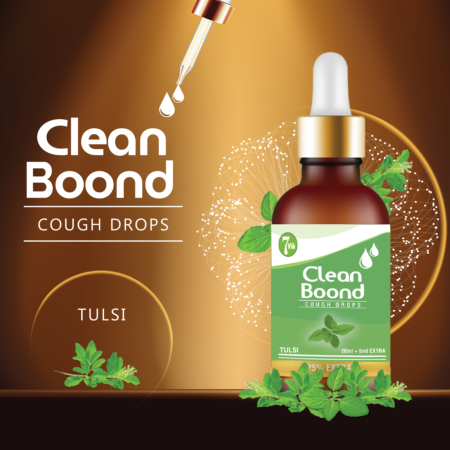 Clean Boond Tulsi 20ml + 5ml Extra