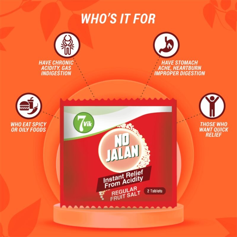 No Jalan Tablet 2 tablet sachet jar - 40 sachets - Image 3