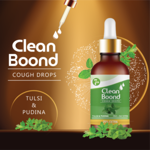 Clean Boond Tulsi + Pudina 25ml Drop